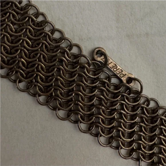 Tiffany/ Elsa Peretti Mesh Bib Necklace - Picture 6 of 10